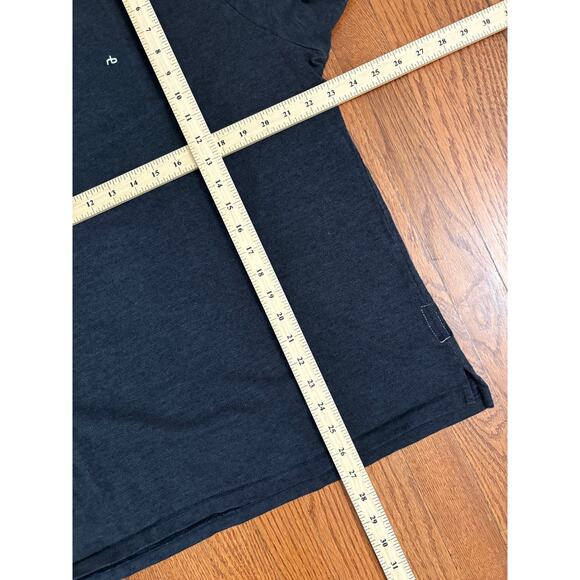 Rag & Bone Men’s Polo Shirt Navy Blue Short Sleeve XXLT TG Linen Blend Casual - Picture 5 of 6